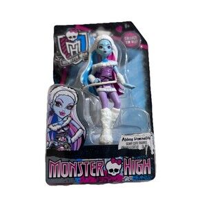 Monster High Abby Bominable Mini Collectible Scary Cute Figures NEW 2015 Rare
